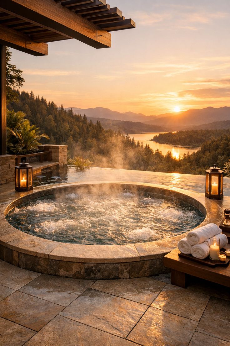 Open Air Jacuzzi